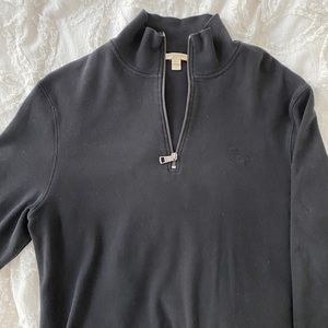 Burberry 3/4 zip up